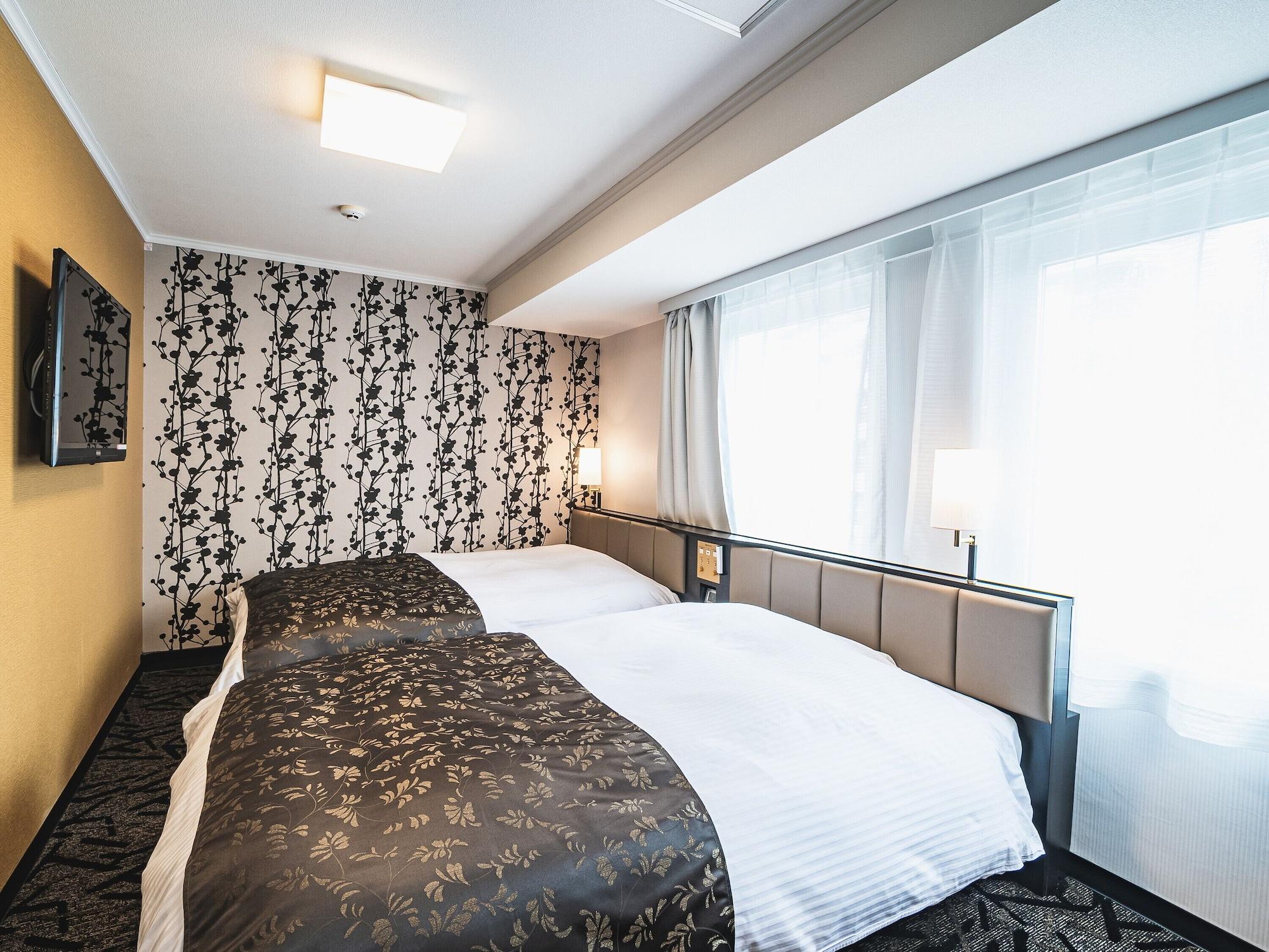 Apa Hotel Sapporo Susukino Eki Minami Bagian luar foto