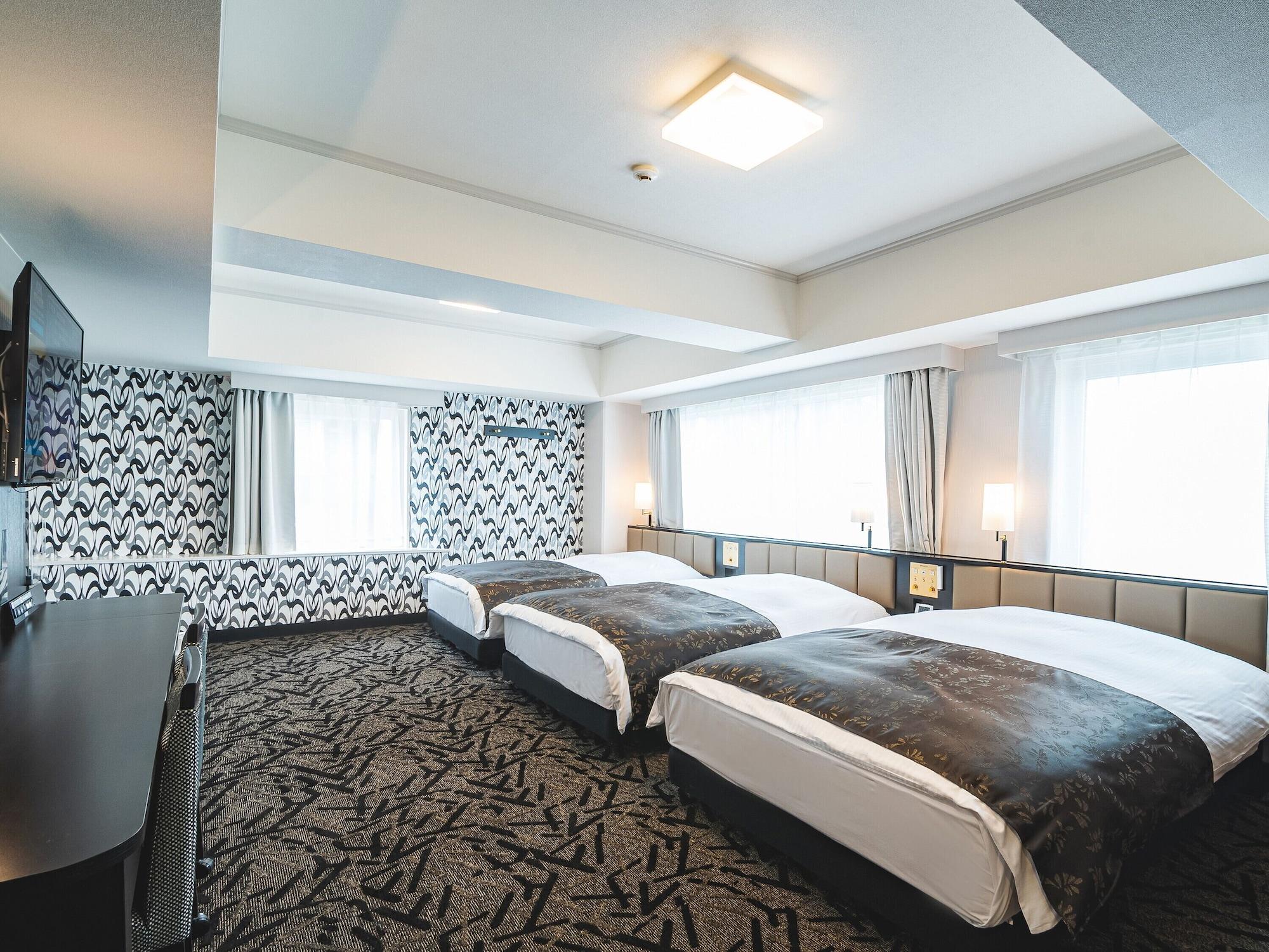 Apa Hotel Sapporo Susukino Eki Minami Bagian luar foto