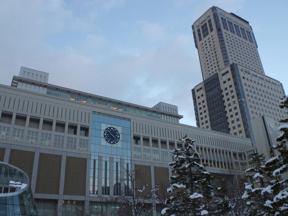 Apa Hotel Sapporo Susukino Eki Minami Bagian luar foto