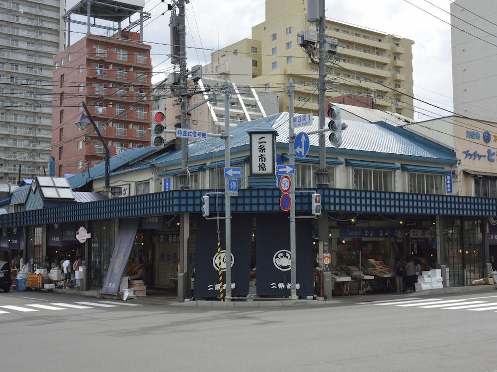 Apa Hotel Sapporo Susukino Eki Minami Bagian luar foto