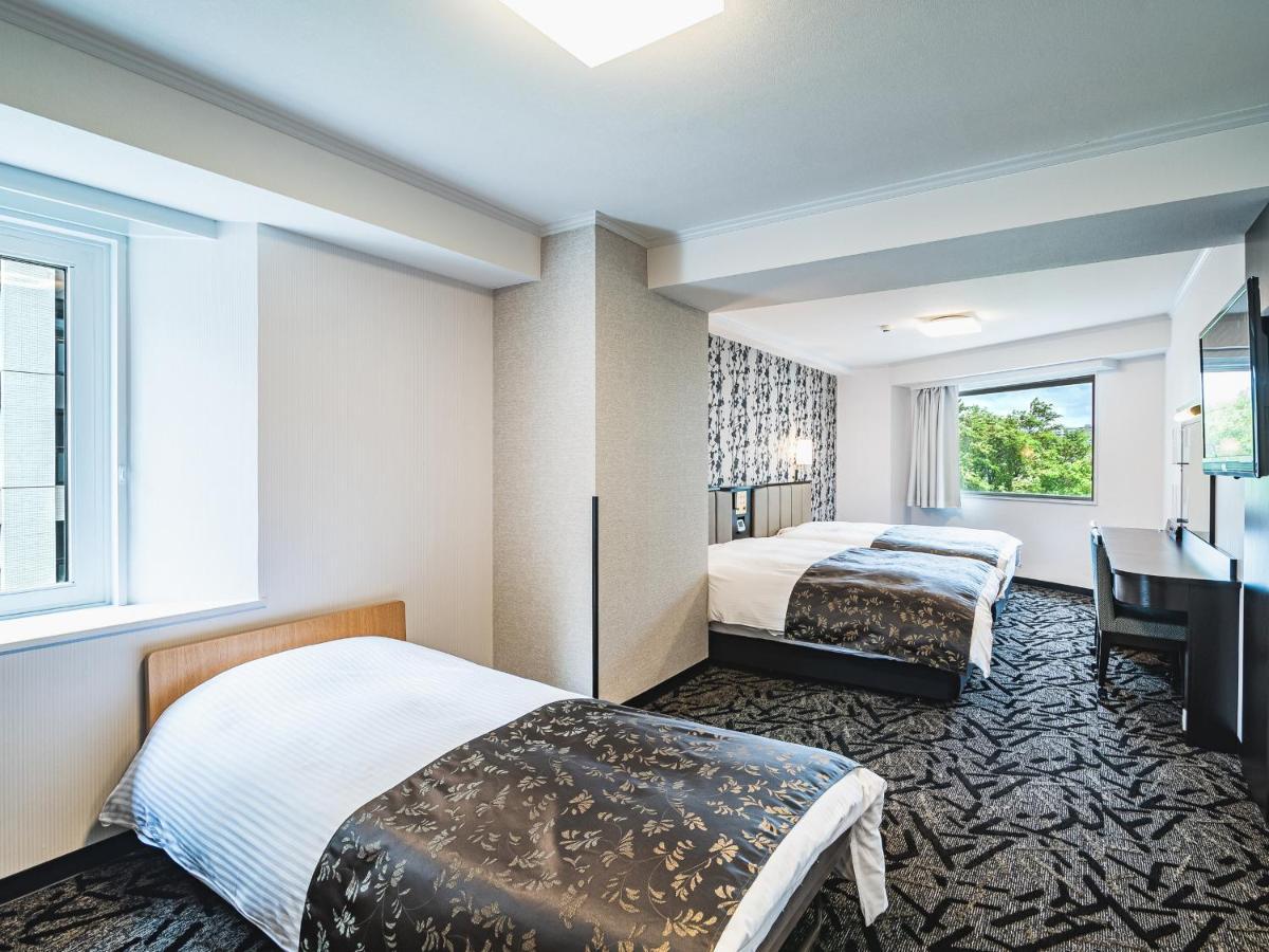 Apa Hotel Sapporo Susukino Eki Minami Bagian luar foto